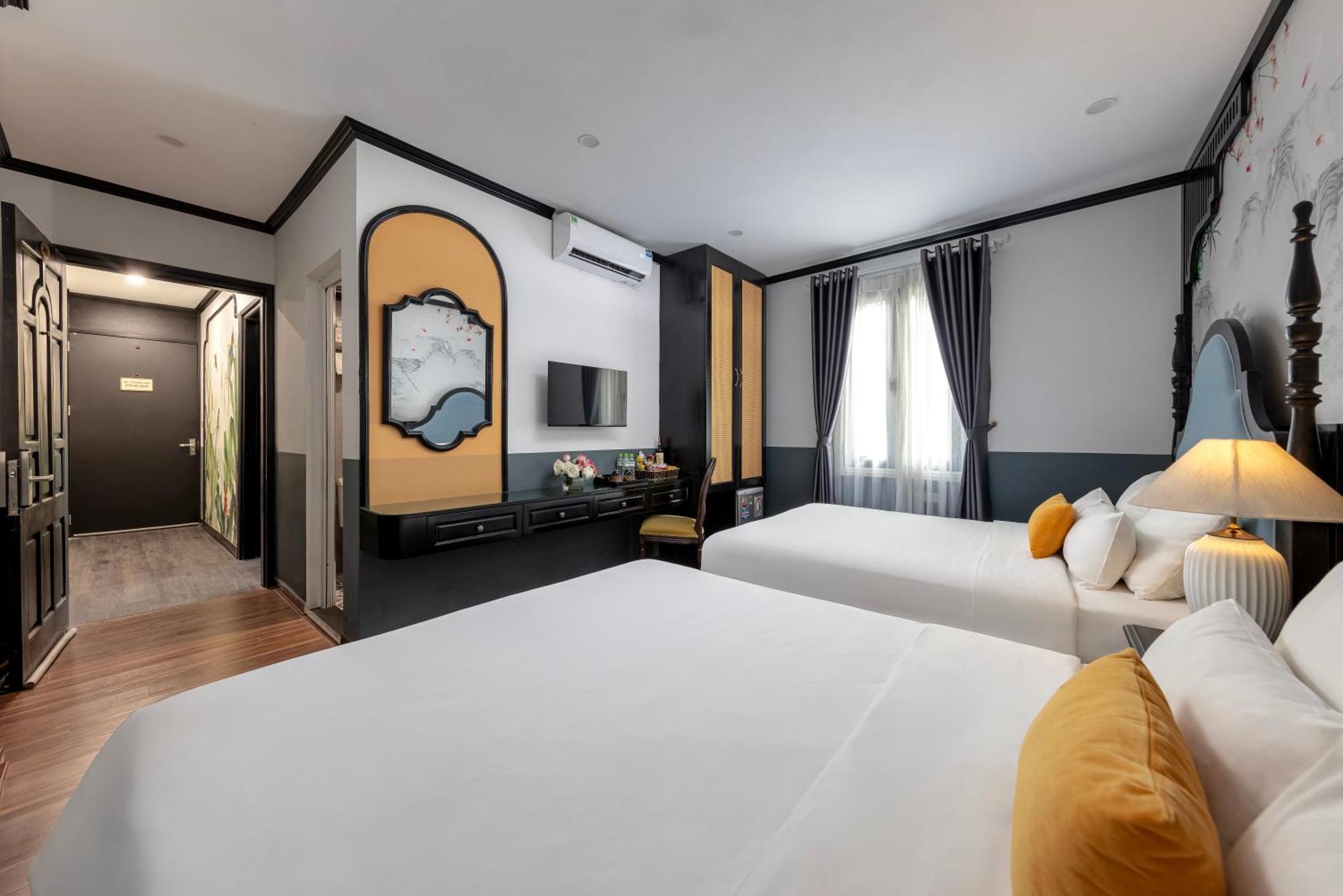 Hanoi Elpis Hotel & Spa Exteriör bild